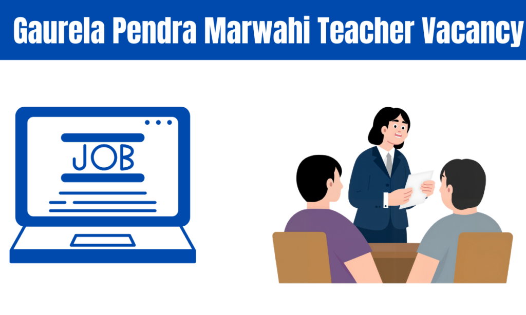 Gaurela Pendra Marwahi Teacher Vacancy 2026