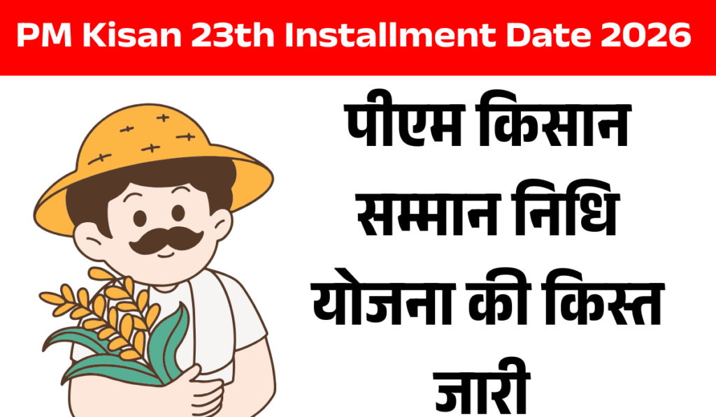 PM Kisan 23th Installment Date 2026 Date and Time
